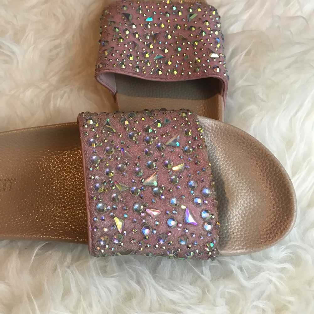 Sparkly Pink sliders - Picture 4 of 4